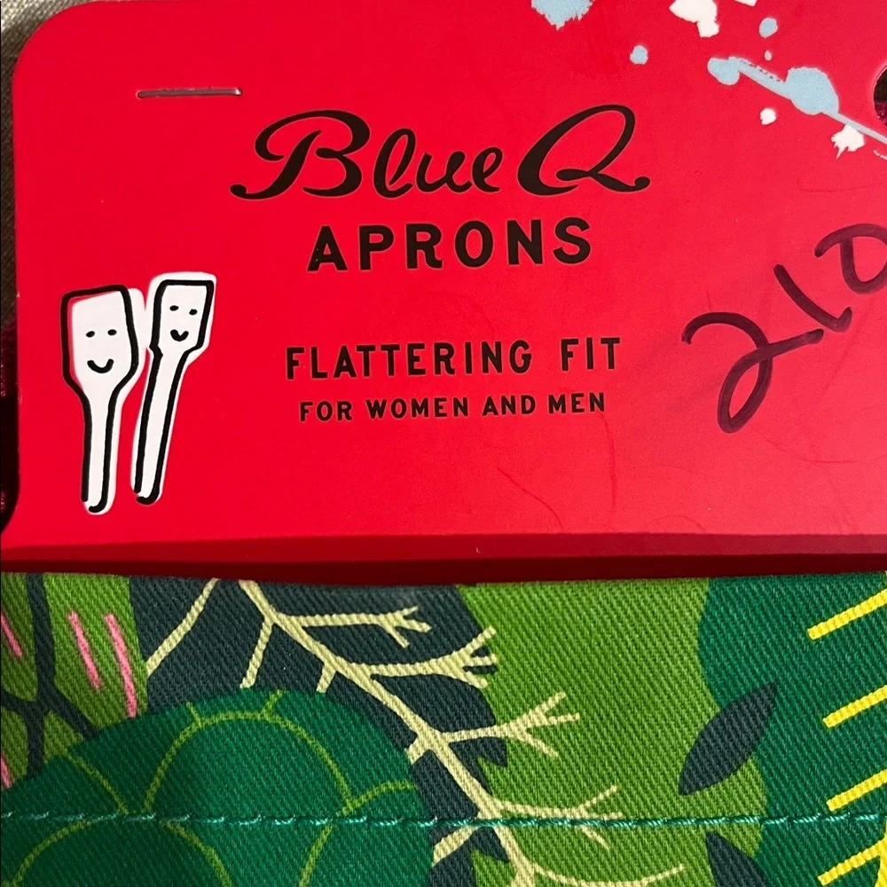 Blue Q Apron Greens aren’t boring Heavy Cotton Twill New Unisex - Picture 5 of 5